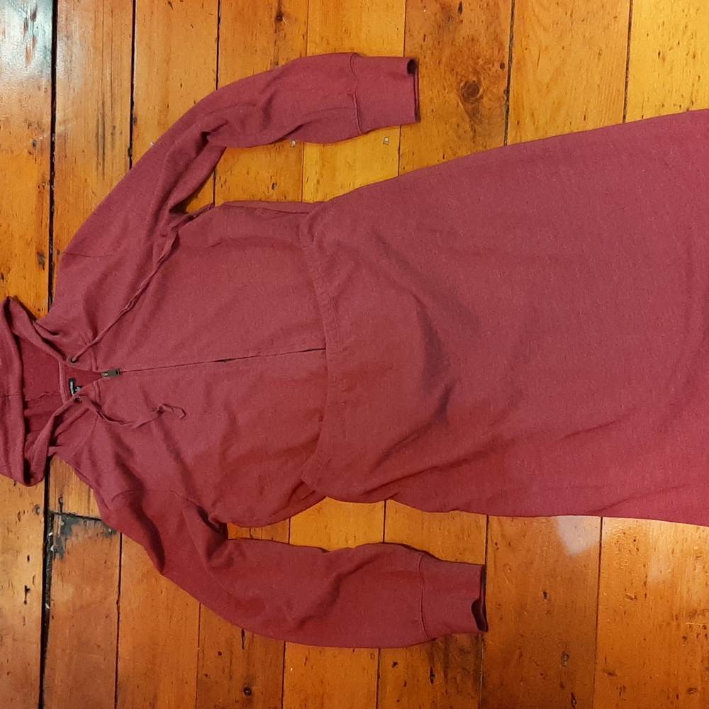 J Peterman sweat suit skirt and hoodie.